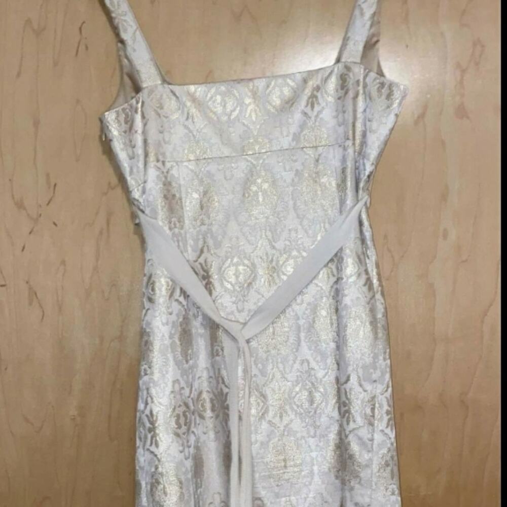 T Tahari Golden Printed Cocktail Dress - Picture 12 of 16